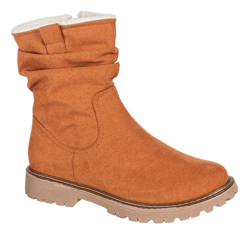 Botines Taco Angie Tan K-5 Camel