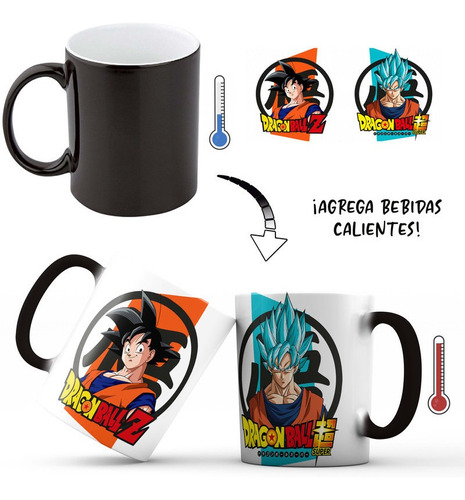 Mug Pocillo Mágico Dragon Ball Z Supertaza 020