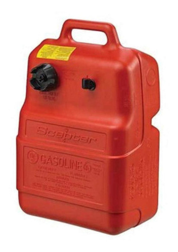 Tanque Para Combustible Rojo 6.6 Galones Scepter