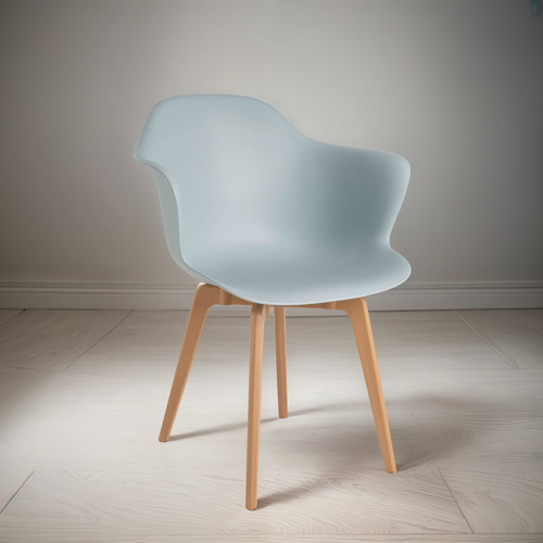 Silla Eames Con Descansabrazos Comedor Polipropileno Durable