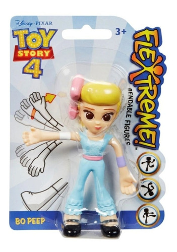 Disney Pixar Toy Story 4 Bo Peep Figura Flexible 10cm