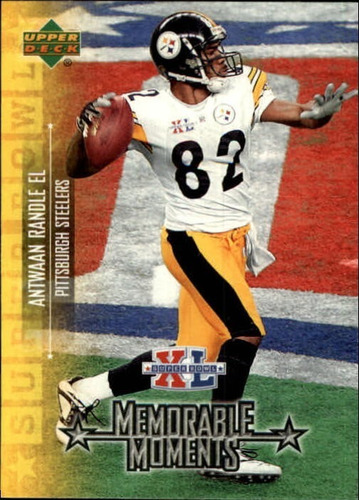 2006 Steelers Upper Deck Super Bowl Xl Antwaan Randle 