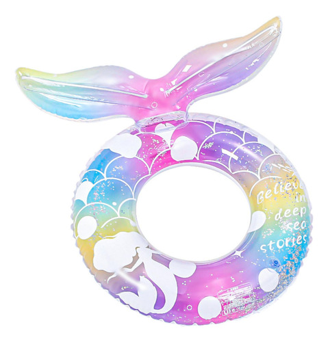 Flotador Inflable De Sirena Para Anillo De Natación