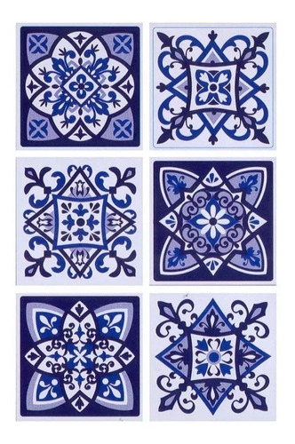 Vinilo Autoadhesivo Wallsticker Azulejos | 18 Unidades 15x15