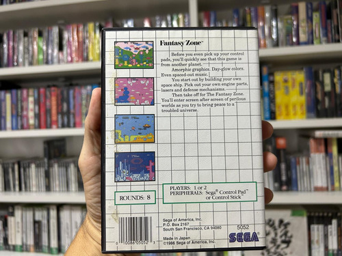 Fantasy Zone, Master System (completo)