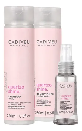 Cadiveu Professional Kit Quartzo Shine (3 Produtos) - R$ 78,9