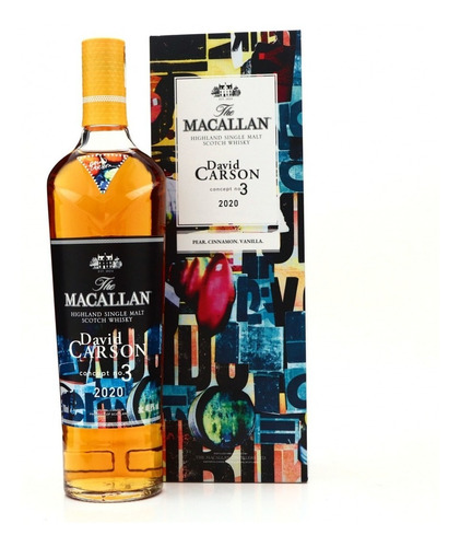 Whisky Macallan David Carson Concept No 3 700ml
