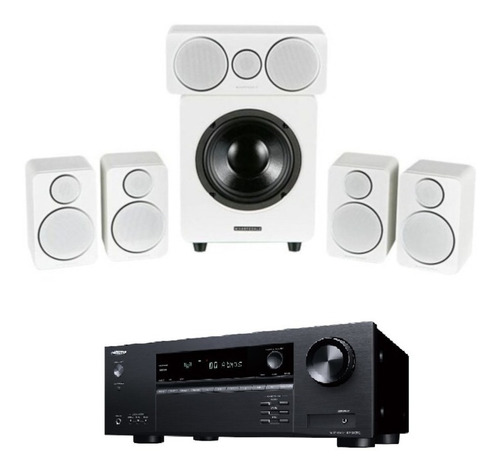 Teatro Onkyo Txsr393 Y Bocinas Wharfedale Dx2wh Ingles Msi