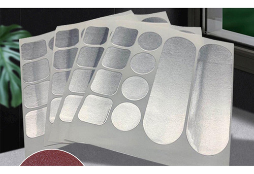 20x Cinta De Alta Temperatura, Parches De Papel De Aluminio