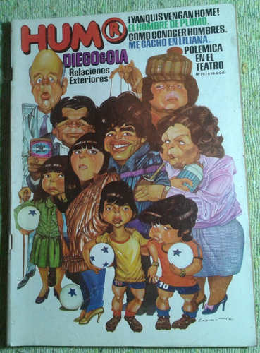 Familia Maradona Arlt Git Rivera Lopez Anacrusa Humor 75 (Usado)