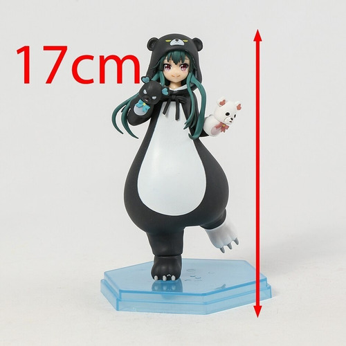 Figura De Kuma Kuma Kuma Bear, Yuna Pop Up Negro 17 Cm