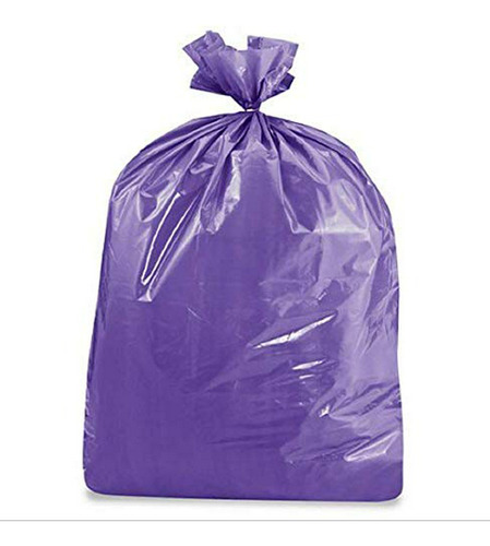 Bolsas De Basura Púrpuras (10, 14 Galones) Hechas En Ee. Uu.