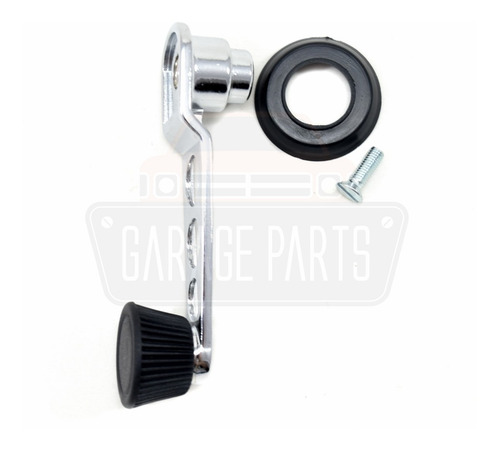 Manivela Vidro Sport Cromada Fusca Brasília Gol Voyage Kombi