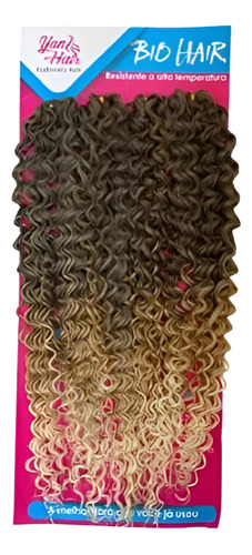 Cabelo Orgânico Cacheado Bio Fibra 320g Rubi + Agulha