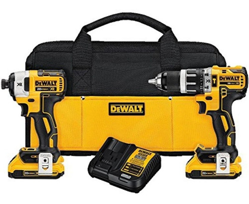 Atornillador De Impacto Y Taladro Xr 20v Dck287d2 Dewalt