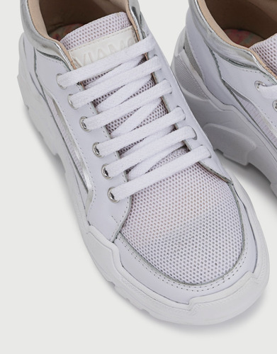 Imagen 4 de 6 de Zapatillas Blancas Coca Viamo Dama