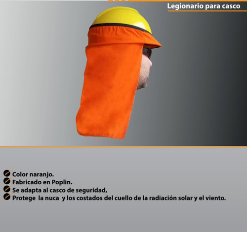 Gorro Cubre Nuca Para Casco 10 Unidades / Ferreup