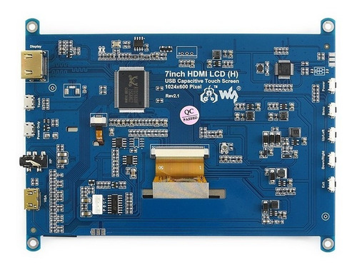 Display Touch 7 Pulgadas Raspberry Pi 3b 3b+ Cdmx Electróni