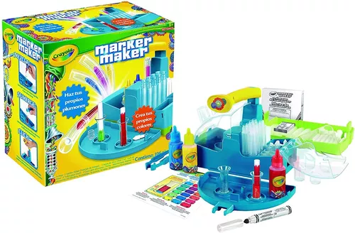 Crayola Marker Maker Kit Crea 16 Plumones Marcador 106pzs