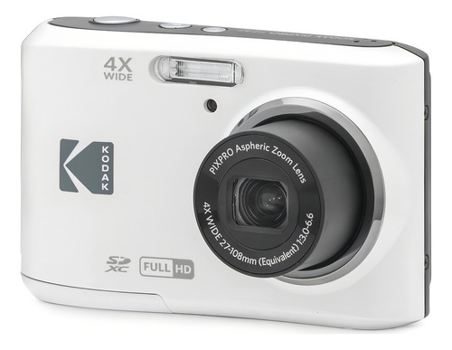 Câmera digital Kodak Pixpro FZ45-wh 16mp Zoom óptico 4. Cor: branco