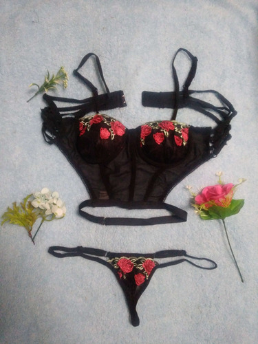 Conjunto Lenceria 2 Piezas