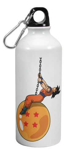 Botella De Agua Deporte Goku Esfera Del Dragon