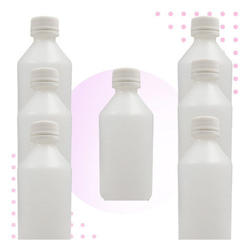 Botella Envase Plastico Tapa Precinto 100ml X 20 Unid Lfme