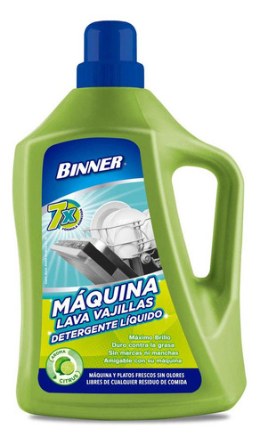 Detergente Líquido Máquina Lavavaji - L A $18995