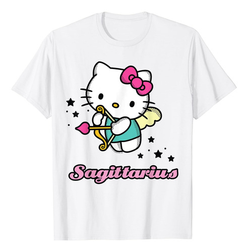 Camiseta Del Zodiaco Sagitario De Hello Kitty