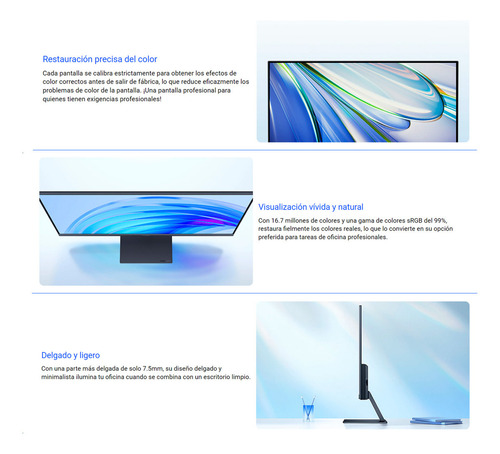 Monitor Xiaomi A24i 24 Full Hd 100 Hz Ips/ Boleta