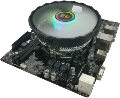 Fan Cooler De Cpu Rgb, Ds 1900rpm, 120mm Nuevo!