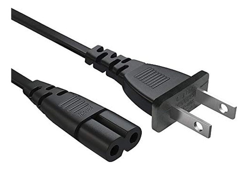 Cable Tipo A Alimentación Compatible Apple Tv 183cm Negro