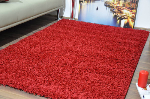 Alfombra Turca Pelo Largo Roja 160x230 Kreatex