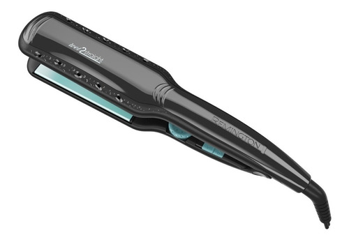 Plancha de cabello Remington Wet2Straight S7331 negra 120V