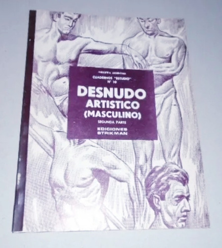 Rv Cuadernos Estudio N° 10 - Desnudo Artistico Masculino 2
