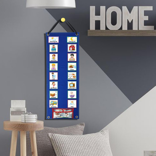 Calendario Visual Para Niños, 70 Piezas, Tarjetas De