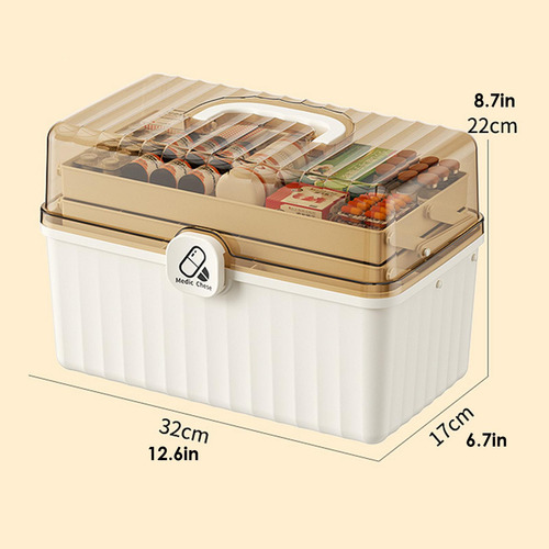 Caja De Medicamentos Para El Hogar Caja De Almacenamiento De
