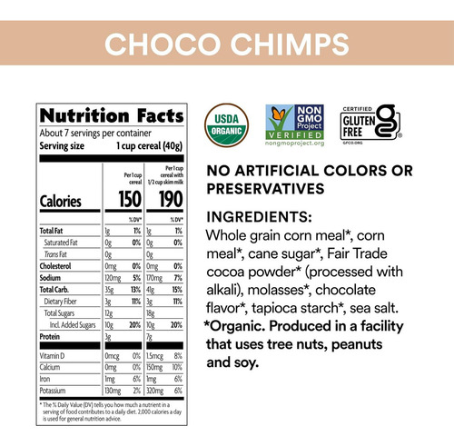 Cereal Crocante De Chocolate Orgánico, De Envirokidz