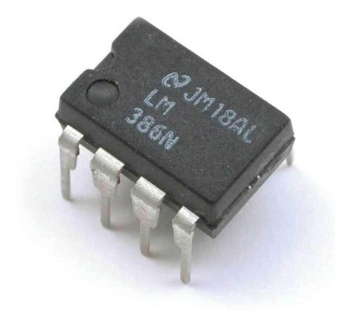 5 Piezas Lm386 Dip-8 Audio Power Amp Ic