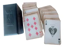 Comprar Antiguos Naipes Poker+ Porta Naipes Kem.