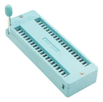 Comprar 50 Zocalos Zif 40 Pin Adaptador Micros Integrado Programador