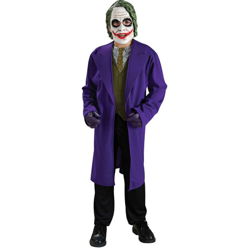 Disfraz Talla Medium (8 10) Para Niño De Joker Batman El
