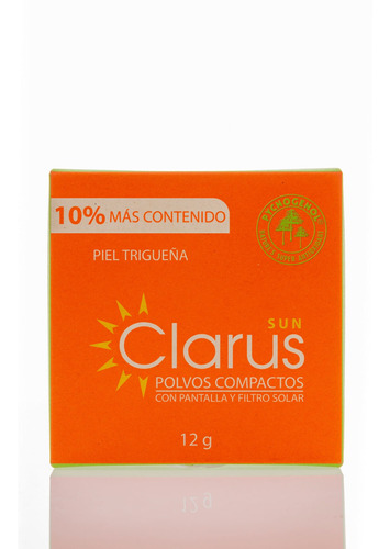 Clarus Polvo Compacto - Biohealthy Piel Trigueña