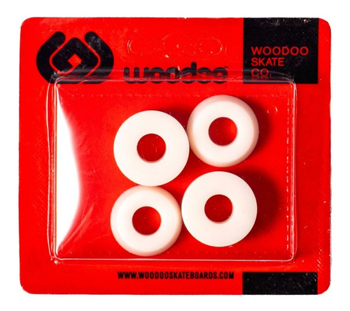 Imagen 1 de 1 de Kit De Bujes Para Skate Woodoo Cilindrico