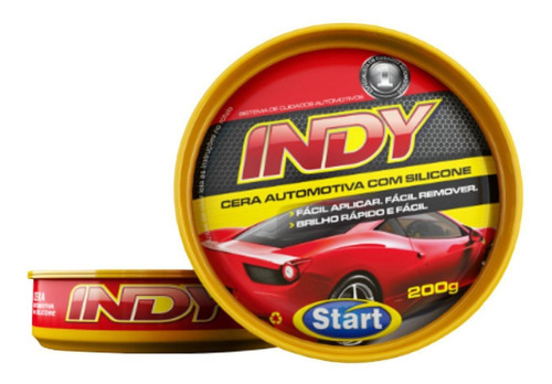 Cera Automotiva Com Silicone - 200gr Start