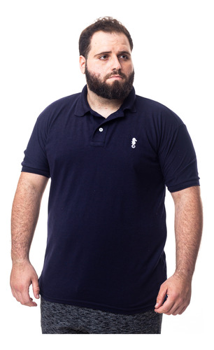 Camiseta Gola Polo Camisa Masculina Extra Plus Size G1 G2 G3