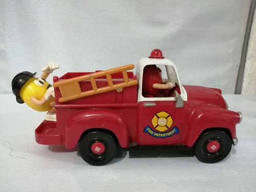 Despachador Lunetas M&ms Carro De Bomberos Incompleto (Usado)