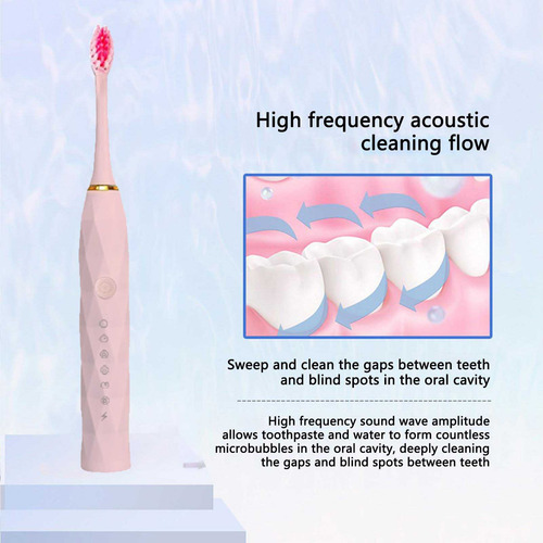 Un Cepillo De Dientes Automático Cepillo De Dientes Suave Un