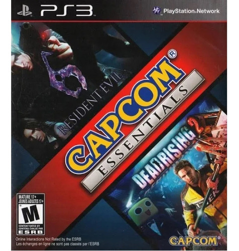 Juego de PS3 Resident Evil 6 y Deadrising 2 de Capcom Essentials