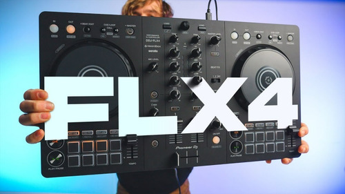 Imagen 10 de 10 de Consola Pioneer Ddj-flx4 / 2 Canales / Rekordbox / Serato